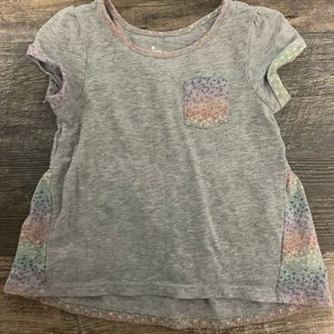 Little girls short sleeve shirt